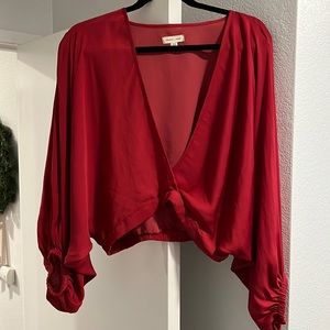 Silence & Noise red blouse